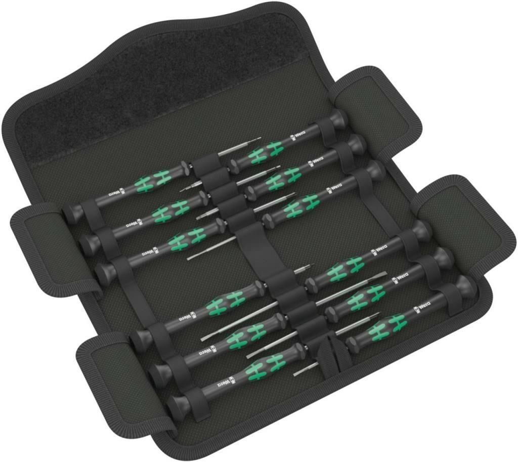 WERA Elektronikçi Tornavida seti 12 Parçalı