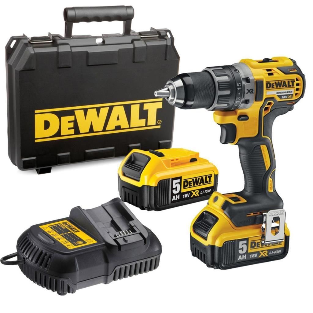 Dewalt DCD791P2 Şarjlı Darbesiz Matkap Vidalama 18 V / 5.0 Ah