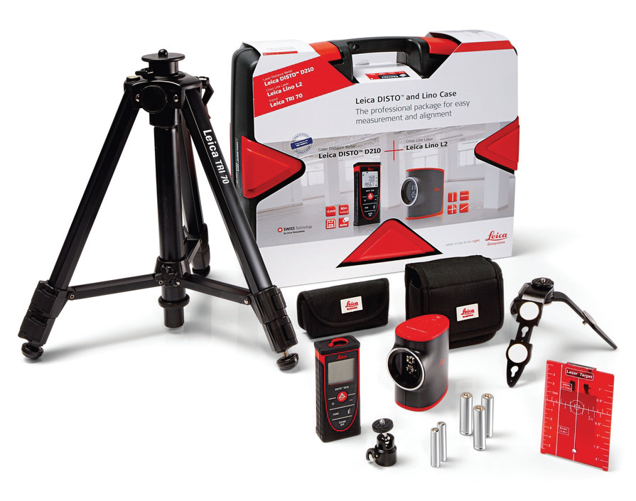 Leica Lino Set (Disto D210+Lino L2+TRI70 Tripod)