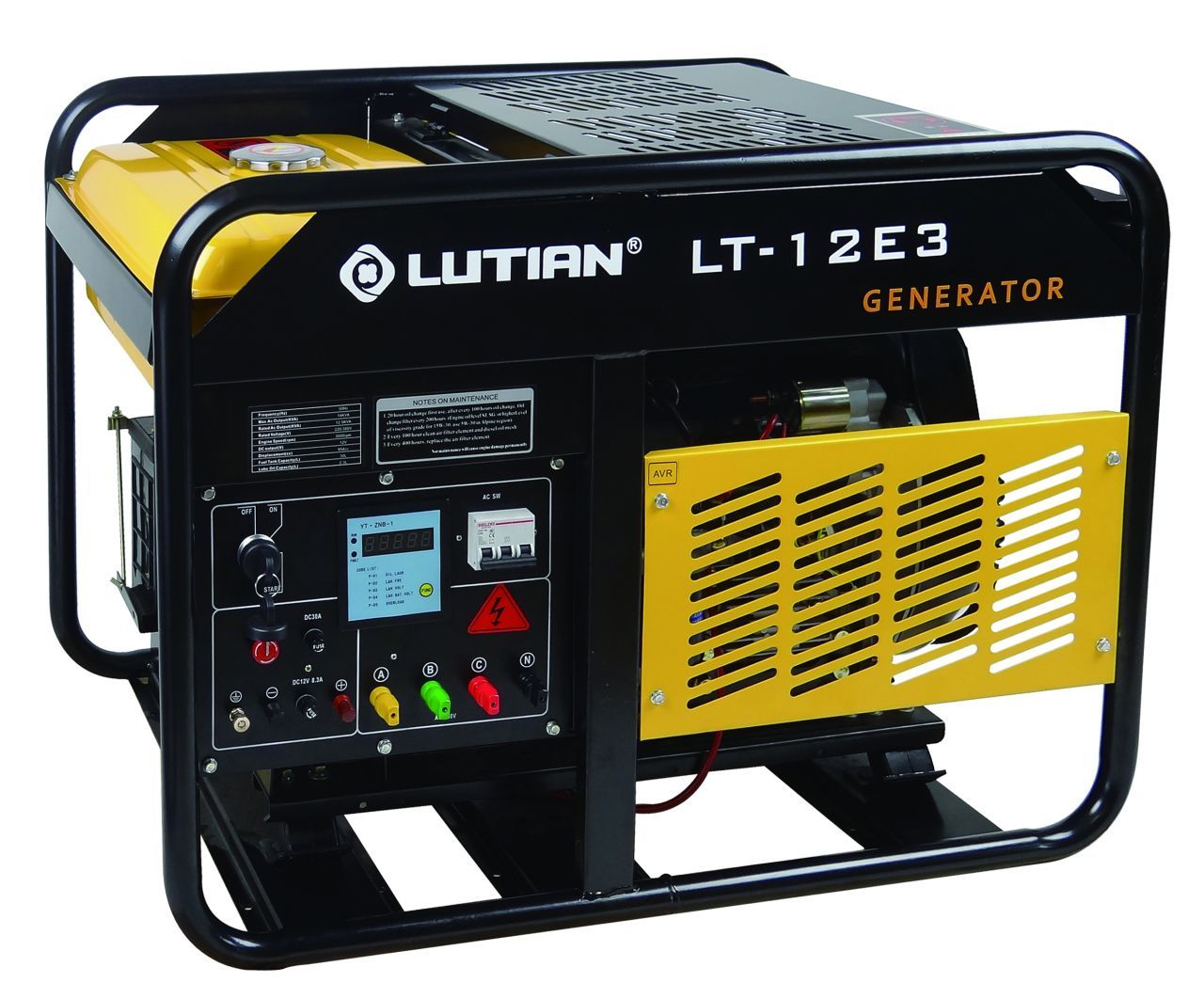 Lutian LT12E Akülü Dizel Jeneratör 220V-10kVA