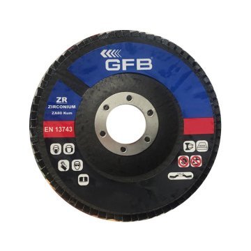 GFB Zirkonyum Flap Disk Zımpara 115mm-60Kum