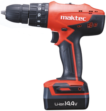 Maktec MT080E Akülü Darbeli Matkap Vidalama 14.4V 1.1Ah Çift Akü