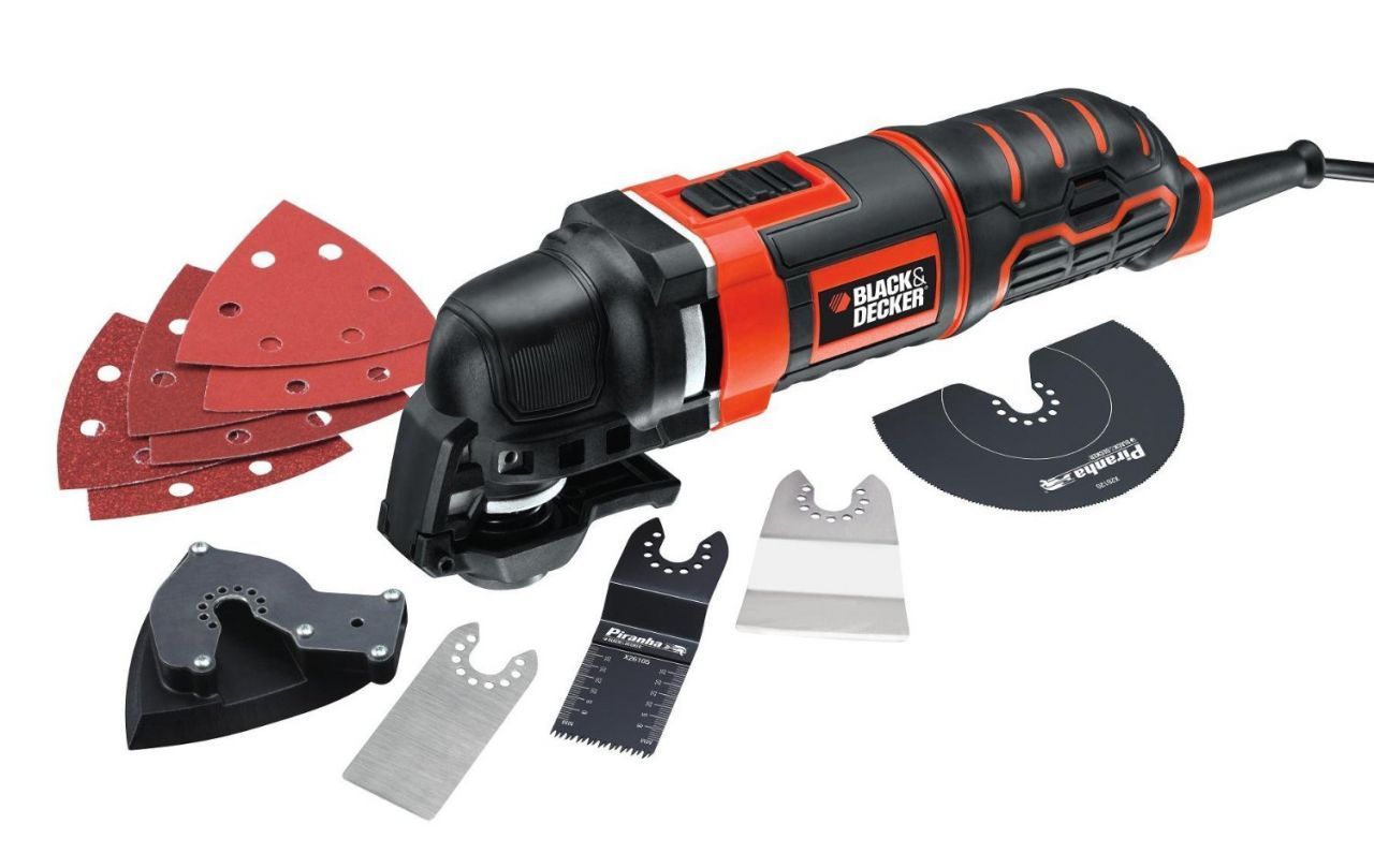 Black&Decker MT300KA Çok Amaçlı Alet (Raspalama, Kesme, Zımparalama)