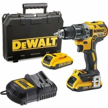 Dewalt DCD791D2 18Volt/2.0Ah Li-ion Çift Akülü Kömürsüz Profesyonel Vidalama