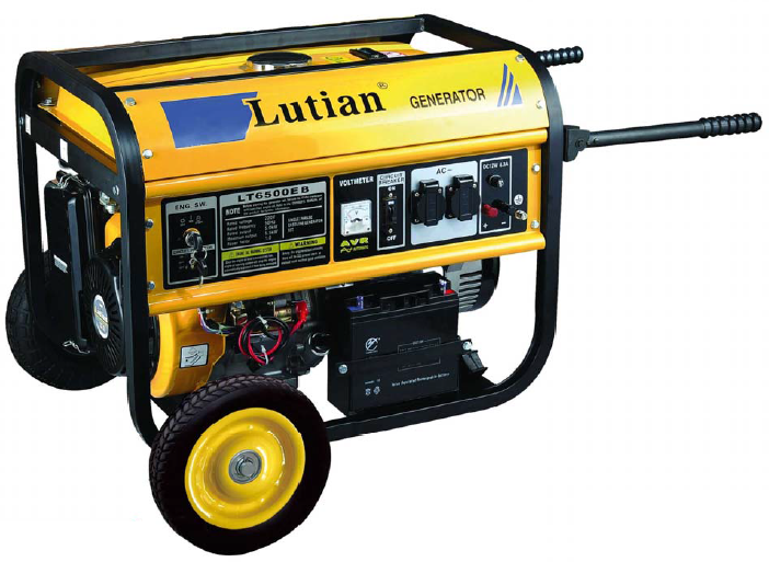 Lutian LT6500 EB-F3 380V Benzinli Akülü Jeneratör 5.2kVA