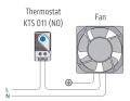 KTS-011 Pano Tipi Soğutma Termostatı