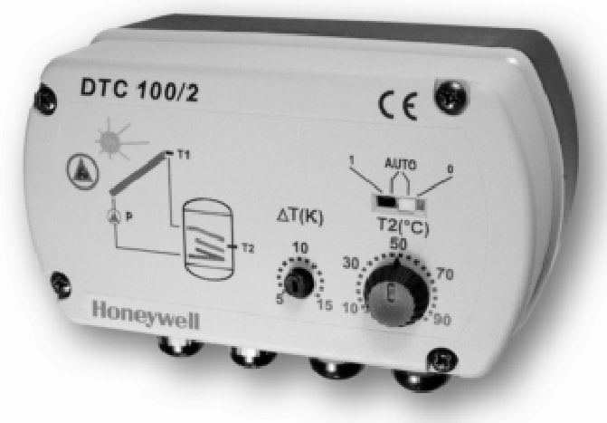 DTC100/2 Güneş Paneli için Diferansiyel Termostat