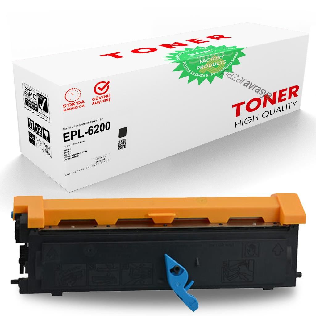 Epson EPL-6200 Muadil Toner /WB/C13S050166/EPL6200L/EPL-6200N/EP
