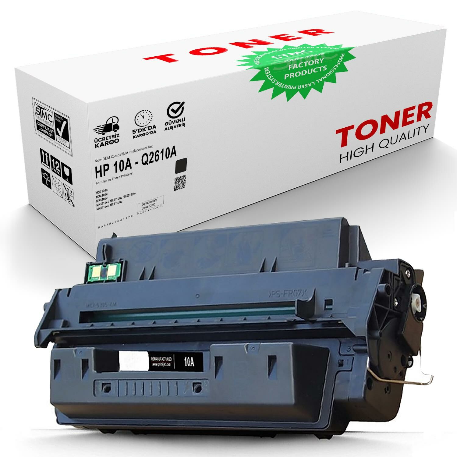 HP Q2610A Muadil Toner /WB/2300/2300dtn/2300tn