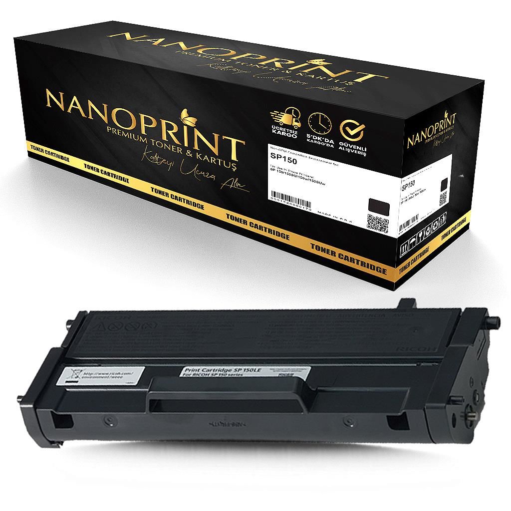 Nanoprint Ricoh SP-150 Muadil Toner /NP/SP150SF/SP150SU/SP-150Suw