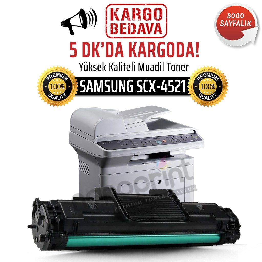 Samsung SCX-4521/MLT-D119S Muadil Toner /NP/SV429A/ML-2000/ML-20