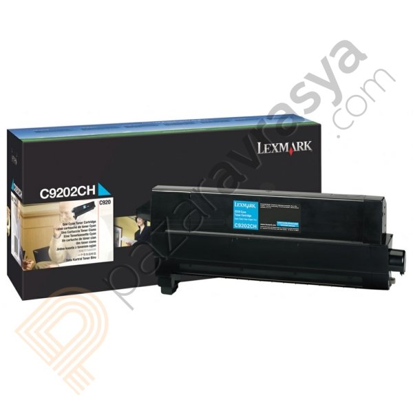 Lexmark C9202CH Orjinal Mavi Toner