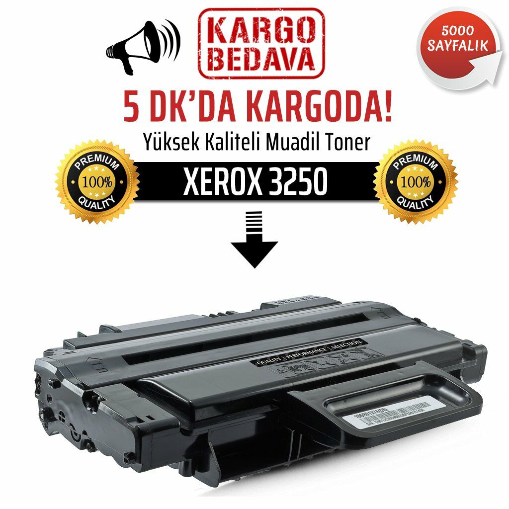 Xerox 3250 Muadil Toner /NP/106R01374/3250D/3250DN/3250VDN
