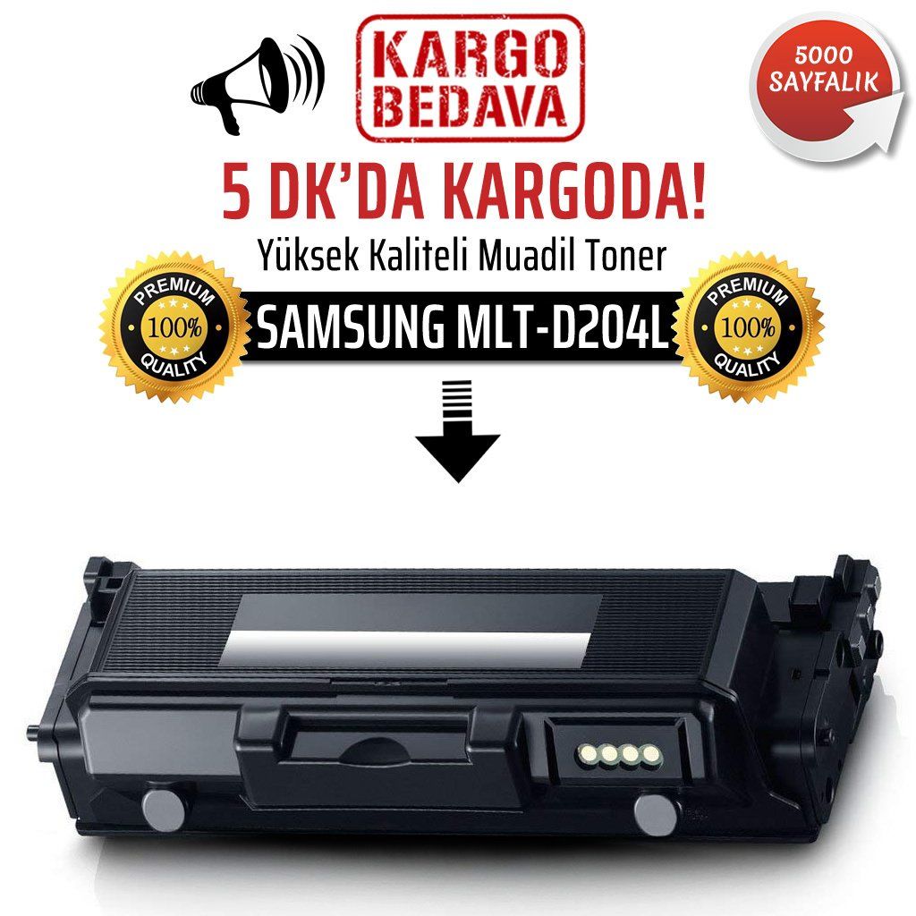 Samsung SL-M3325/MLT-D204L Muadil Toner /NP/SU931A/SL-M3375FD/SL