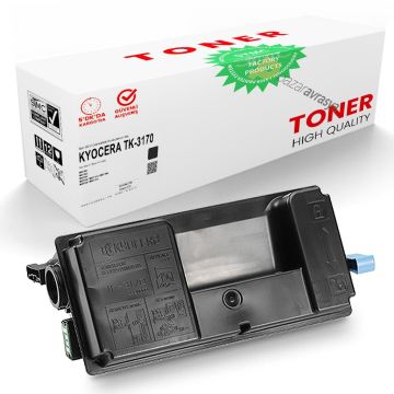 Kyocera TK-3170 Çipli Muadil Toner /WB/ Ecosys P3050dn/P3055dn/P