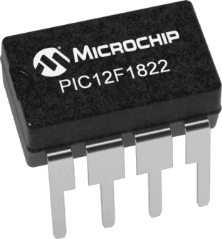 PIC12F1822-I/P Mikrodenetleyici