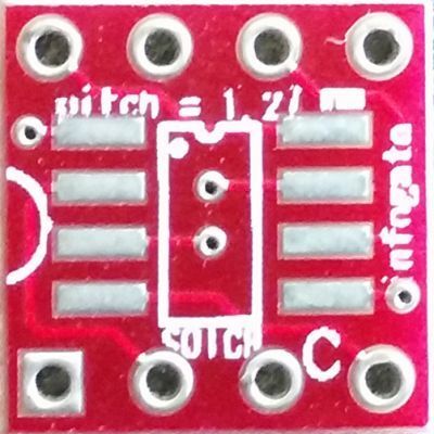 SOIC-8 > DIP-8 çevirici soket