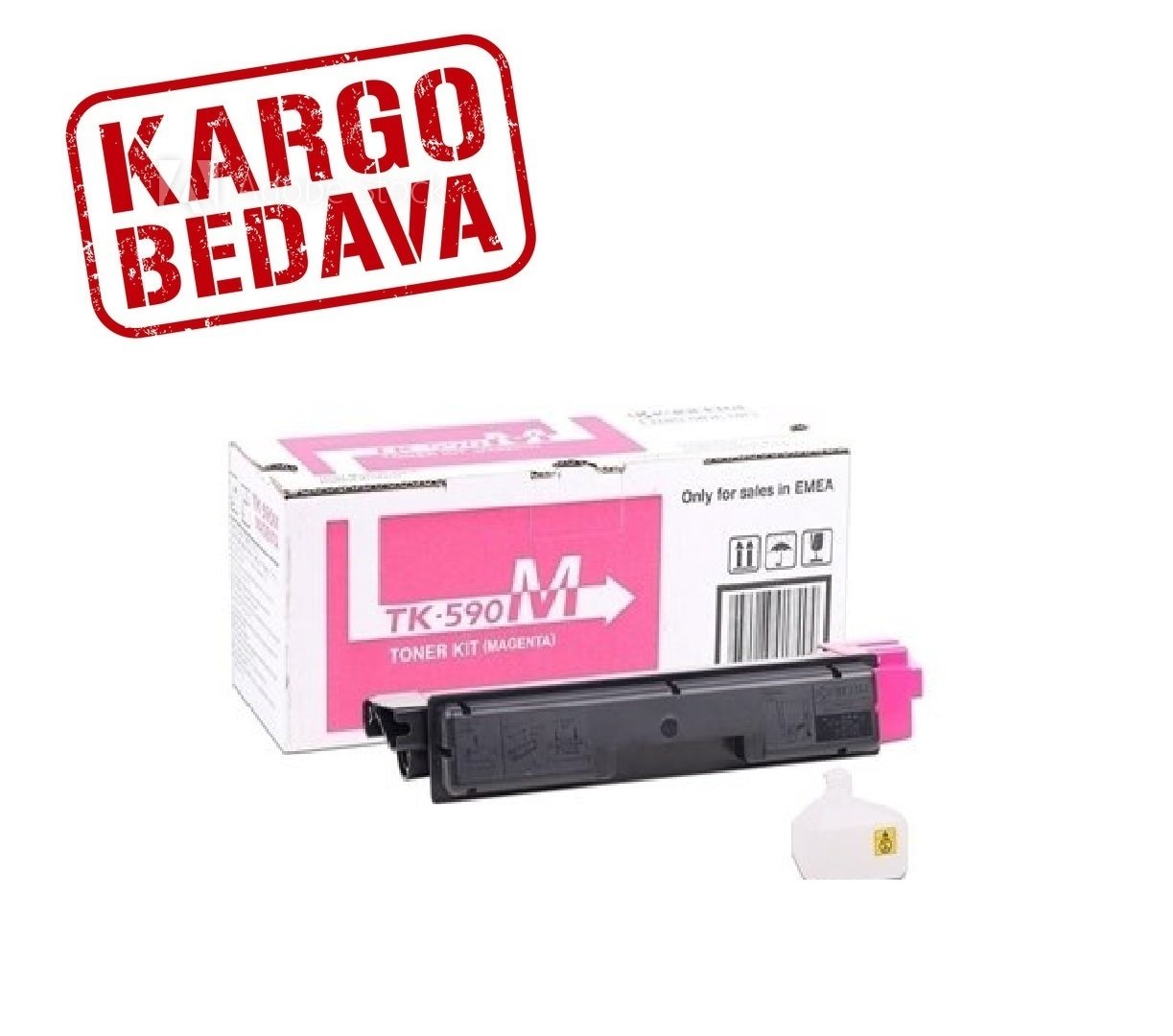 Kyocera Mita Ecosys M6026cdn Orjinal Kırmızı Fotokopi Toneri 1T02KVBNL0