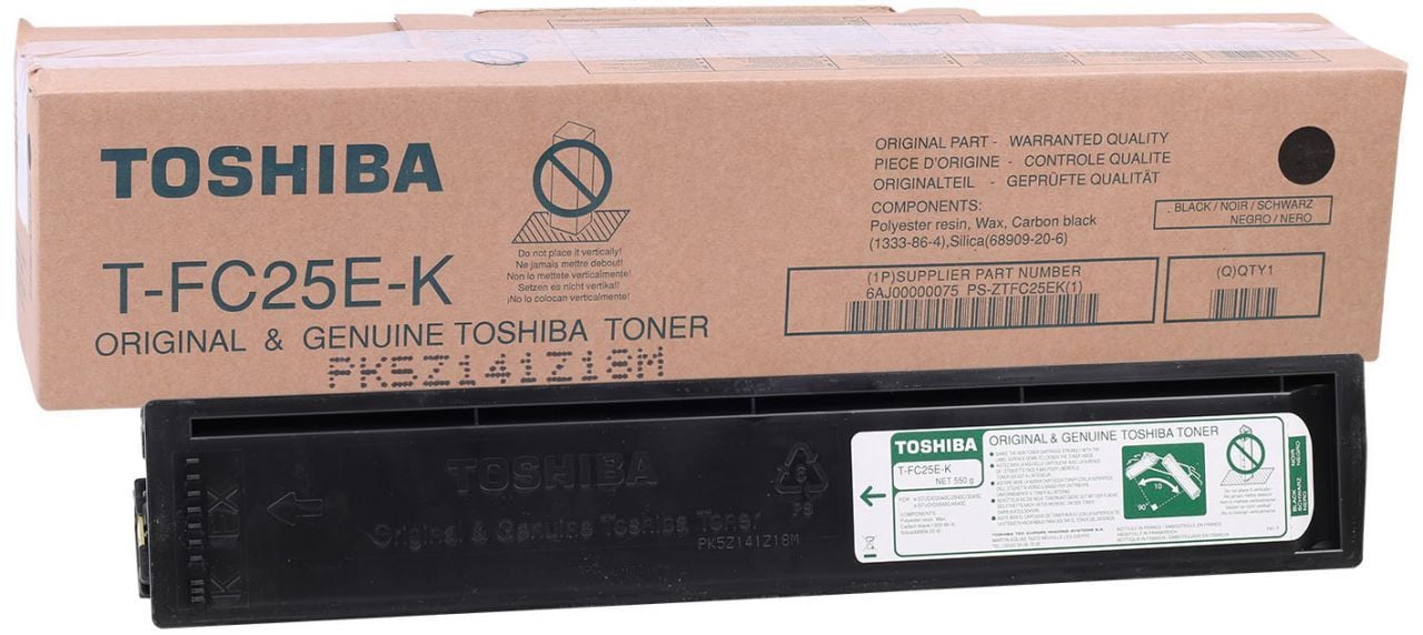 Toshiba T-FC25E-K Orjinal Siyah Fotokopi Toneri