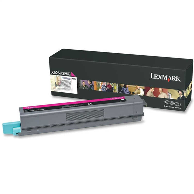 Lexmark X925H2MG Orjinal Yüksek Kapasite Kırmızı Toner C925