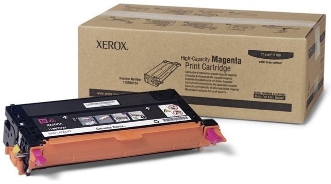 Xerox Phaser 113R00724 Orjinal Kırmızı Toner Yüksek Kapasite 6180