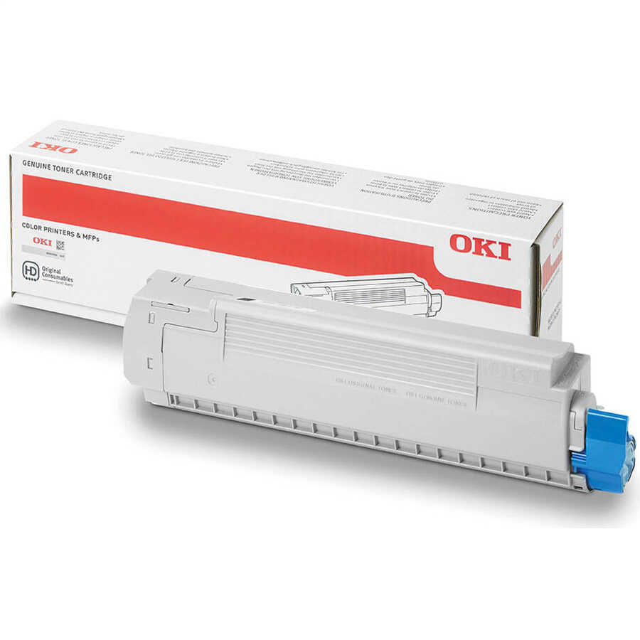 Oki C801-44643005 Orjinal Sarı Toner