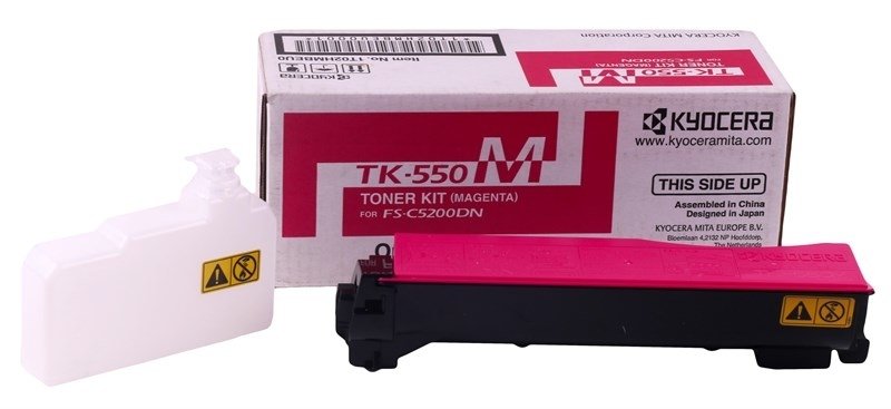 Kyocera Mita TK-550 Orjinal Kırmızı Fotokopi Toner