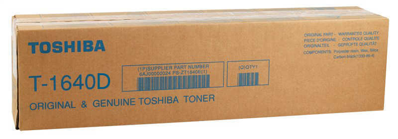 Toshiba T-1640D Orjinal Siyah Fotokopi Toneri Yüksek Kapasiteli