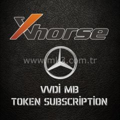 Xhorse VVDI MB 1 Yıllık Üyelik Aktivasyonu Ücretsiz Token