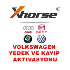 Xhorse Volkswagen vag Yedek ve Kayıp Aktivasyonu