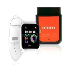 Autel Otofix Programlanabilen Akıllı Kol Saati Beyaz Renk VCI ile