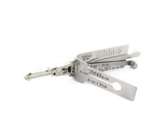 Original Lishi 2-in-1 Pick Decoder Tool TOY43-AG Toy43 -8 cuts with split wafers Anti Glare Type
