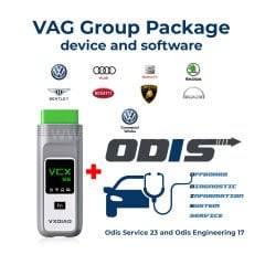 VAG Grup Paketi, VCX SE cihazı ve yazılımı (VCX SE, Vag, Odis Service 23 ve Odis Engineering 17 lisansı ile)
