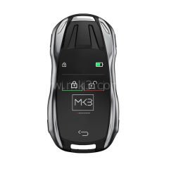 LCD Universal Ekranlı Kumanda Keyless Giriş ve İOS sistemi Porsche Tipi Gümüş Renk