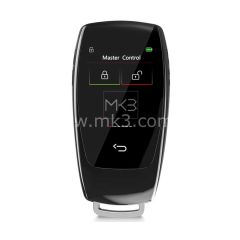 LCD Universal Ekranlı Kumanda Keyless Giriş ve İOS Araç Konum Takip Sistemi siyah renk