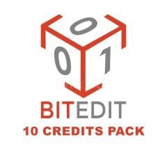 BITEDIT -  10 credits pack