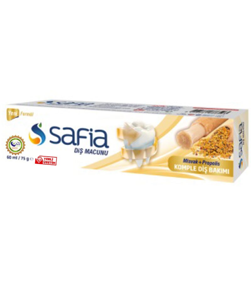 Safia Diş Macunu Misvak + Propolis 60gr