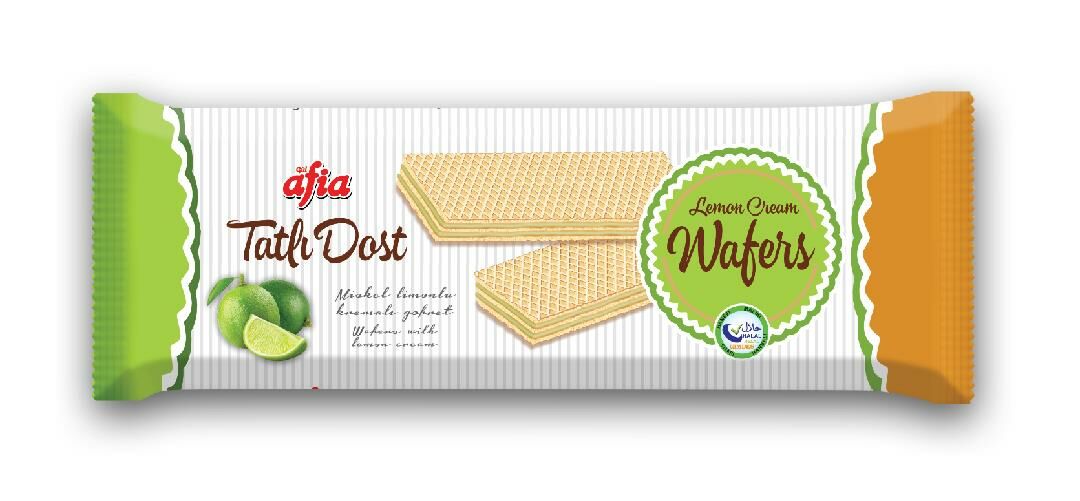 AfiaTatlı Dost Limon Kremalı Gofret 140GR