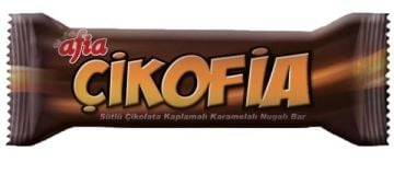 Afia Çikofia Sütlü Çikolata Kaplamalı Bar 40GR