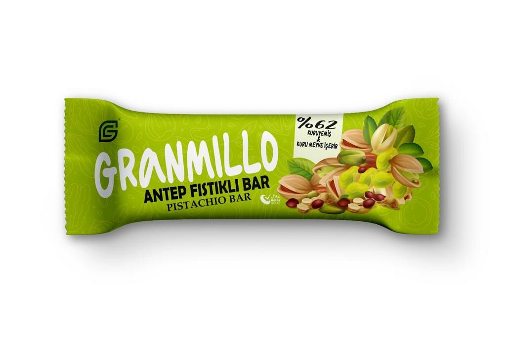 Granmillo Antep Fıstıklı Bar 30 Gr