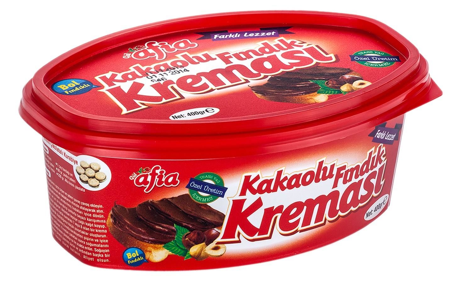 Afia Kakaolu Fındık Kreması 400 Gr.