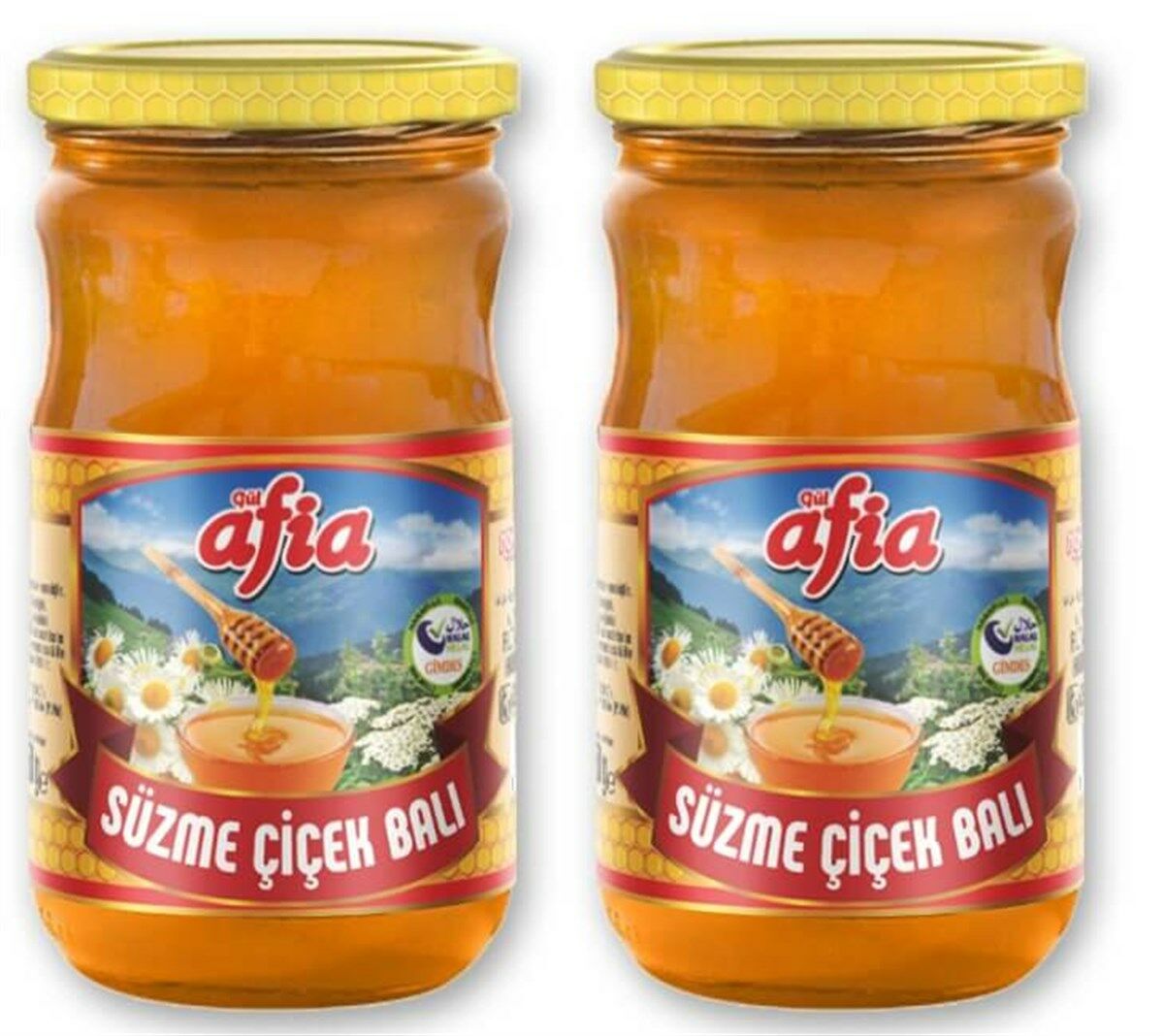 Afia Süzme Çiçek Balı 850gr * 2 Adet