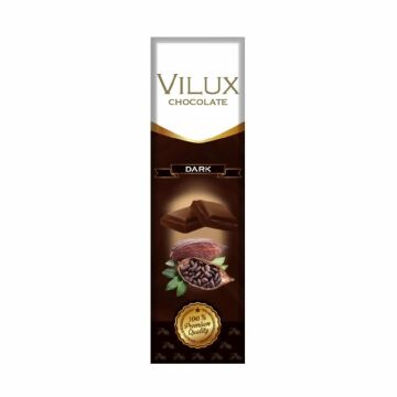 Milat Vilux Bitter Tablet Çikolata 40gr