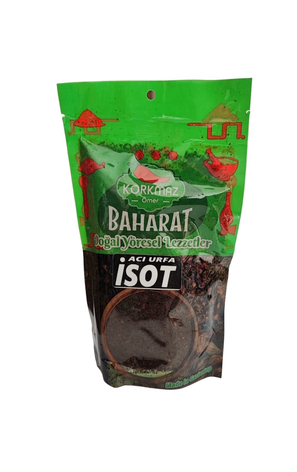 Korkmaz Baharat İsot Pulbiber 250gr