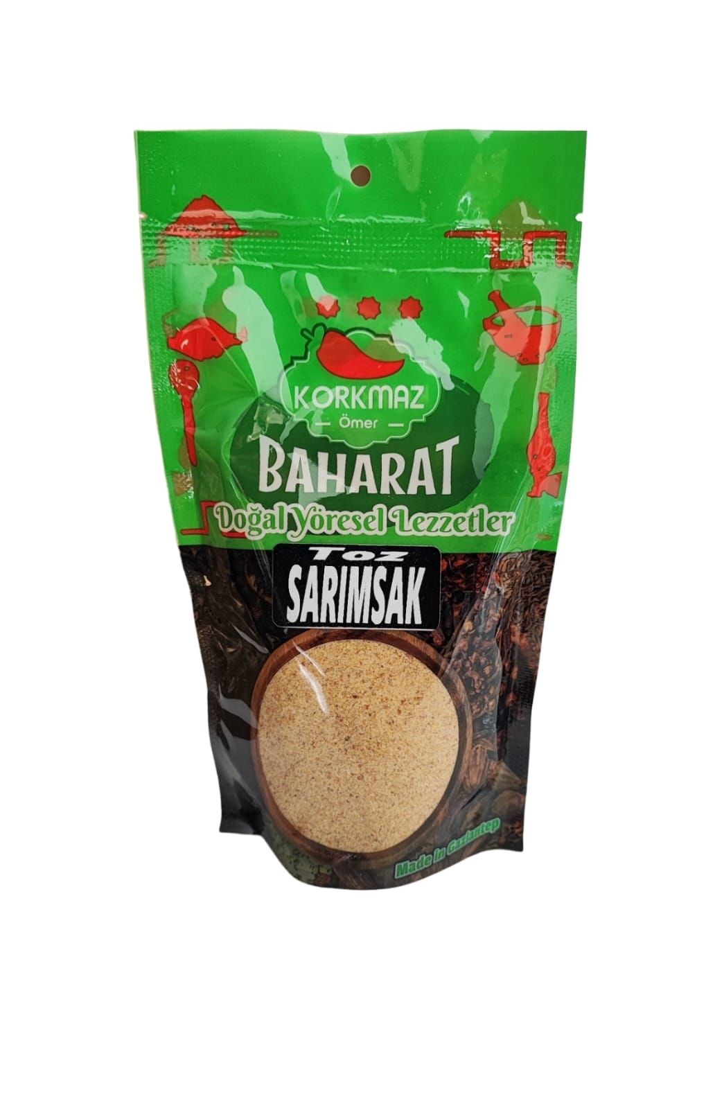 Korkmaz Baharat Sarımsak Tozu 250gr