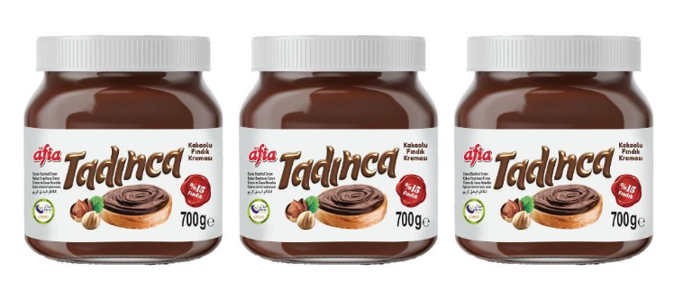 Afia Tadınca Kakaolu Fındık Kreması 700gr* 3 Adet