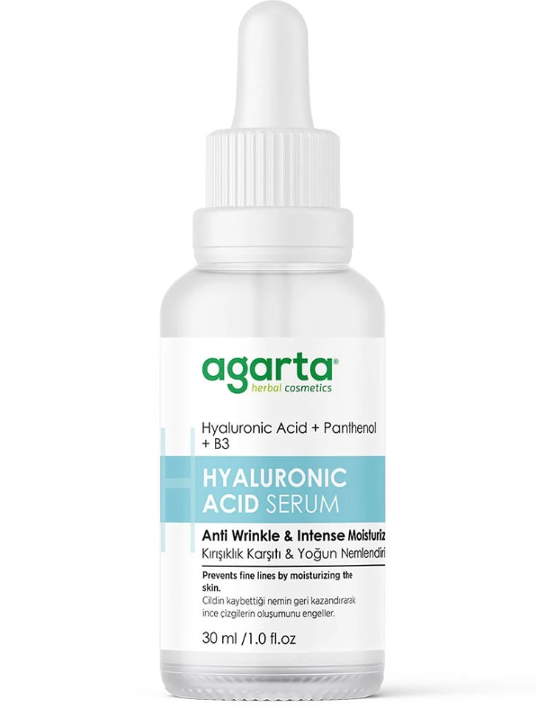 Agarta Yaşlanma Karşıtı Yoğun Nemlendirici Bakım Serumu (Hyaluronic Acid+ B5)