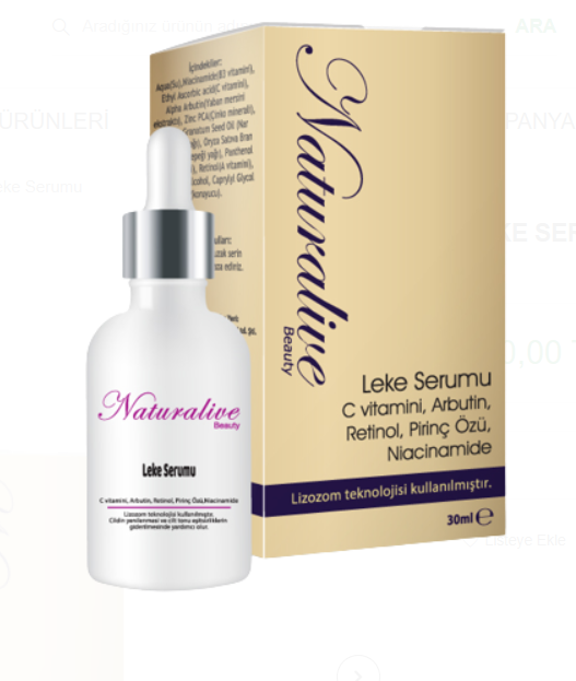 Naturalive Leke Serumu 30ml