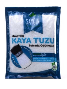 Saygın Kaya Tuzu Poşet Sofrada Öğütmelik 500 gr