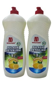 Worldchem Elde Bulaşık Deterjan 750ML* 2li Set